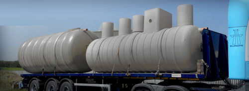 Abwasserspeichertank - CESSPOOLS - CONDER ENVIRONMENTAL SOLUTIONS INNOV-EAU - erdverlegt / hochdichtes Polyethylen