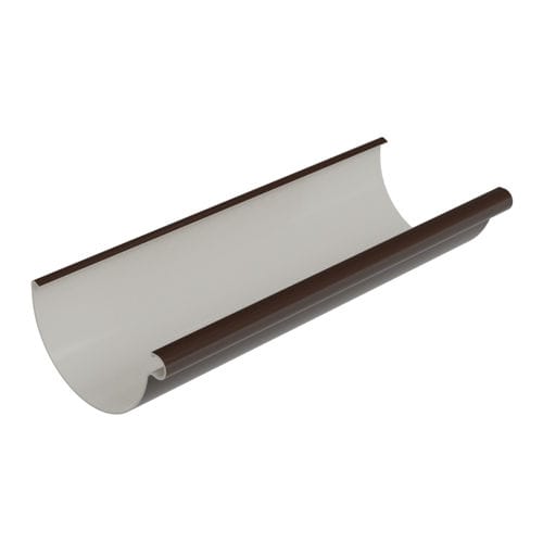 PVC-Regenrinne - RE090-_-RY300 - GALECO - halbrund