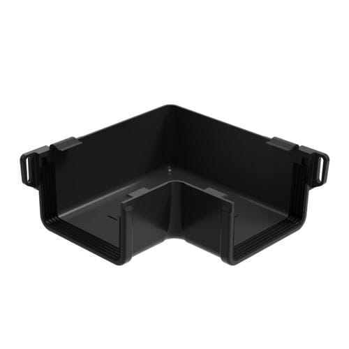 PVC-Regenrinne - RQ135 series - GALECO - quadratisch / für Eckeinbau