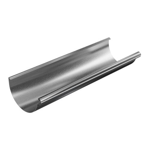 Regenrinne / galvanisiertem Stahl - RO120-L-RY300 - GALECO - halbrund