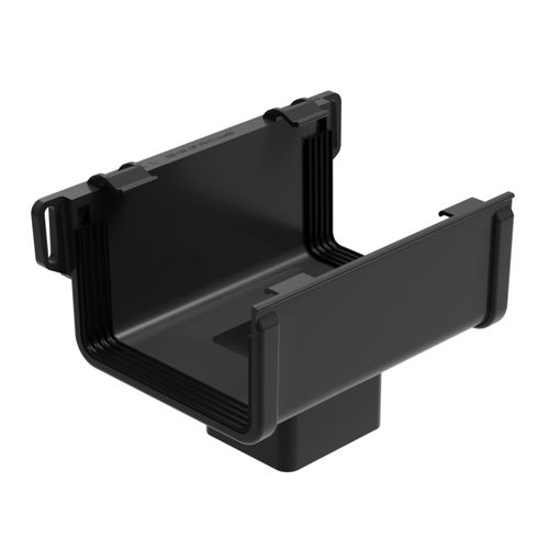 PVC-Regenrinne - RQ135-_-OP080 - GALECO - quadratisch