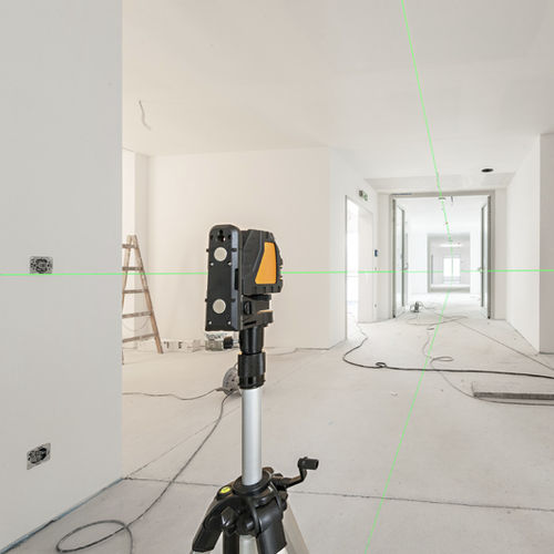 Lasernivelliergerät - FL 40-POWERCROSS PLUS GREEN SP - GEO-FENNEL GMBH - horizontal / vertikal / Kreuz