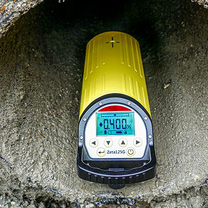 Kompakter Kanalbaulaser - ZETA 125 SERIES - GEOMAX - vertikal