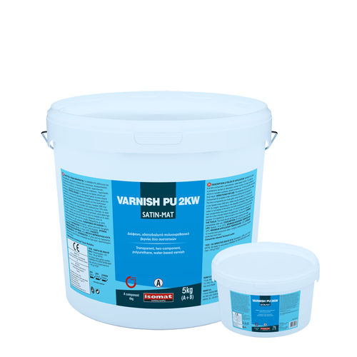 Schutzlack - VARNISH-PU 2KW - ISOMAT S.A. - Dekor / zur Endbearbeitung / wasserdicht