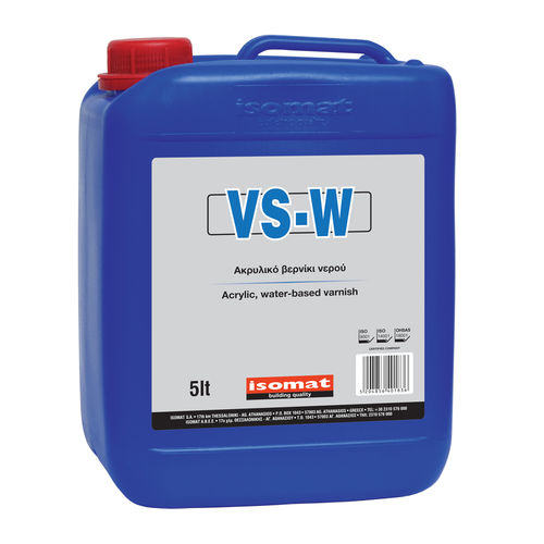 Schutzlack - VS-W - ISOMAT S.A. - Dekor / zur Endbearbeitung / wasserdicht