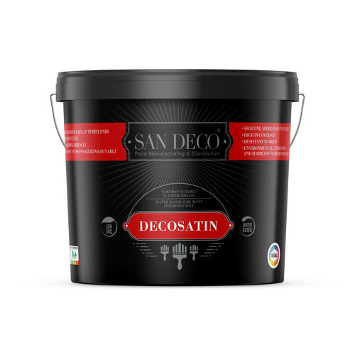 Dekorfarbe - DECOSATIN - SAN DECO - Innenbereich / für Wand / Acryl