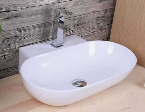 Aufsatzwaschbecken - PISA - SANYCCES - Keramik / oval / modern