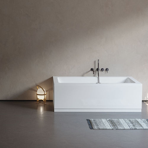 Badewanne für Wohnungen - CUBE - SANYCCES - Harz / Glasfaser / Acryl