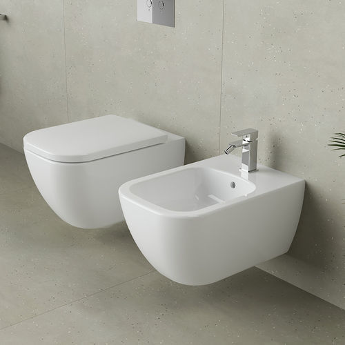 Wandhängendes Bidet - QUARC - SANYCCES - Keramik