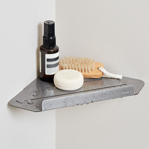 Eckregal - FOLD - SANYCCES - modern / Edelstahl / für Badezimmer