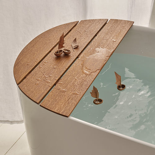 Holz-Badewannenablage - CALMA - SANYCCES - braun
