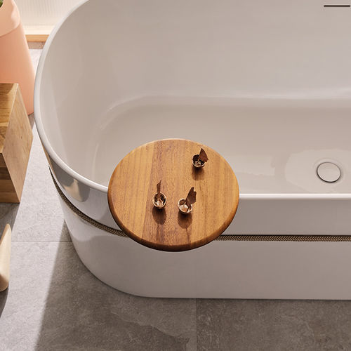 Holz-Badewannenablage - GREGAL - SANYCCES - braun