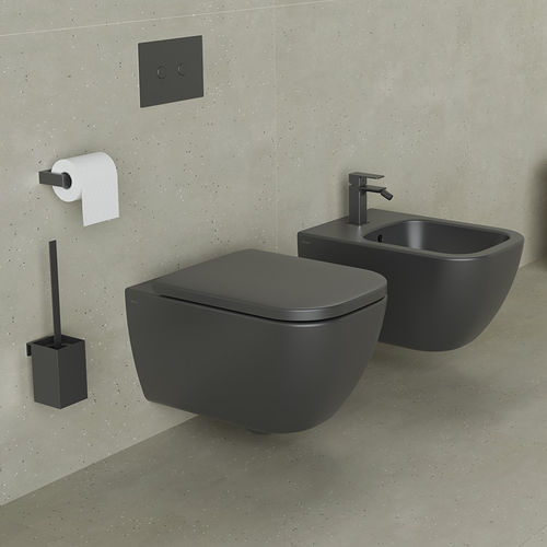 Wandhängendes WC - QUARC - SANYCCES - Keramik / für Privatgebrauch / für Gewerbegebrauch