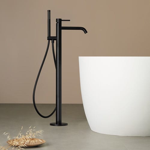Badewannenarmatur - LOOP - SANYCCES - freistehend / Standard / Messing