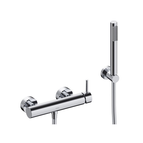 Einhebelmischer für Dusche - LOOP - SANYCCES - wandmontiert / Messing / für Badezimmer
