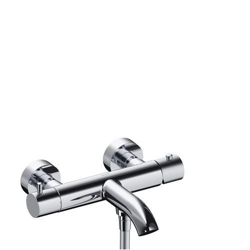 Badewannen-Einhebelmischer - LOOP K - SANYCCES - wandmontiert / thermostatisch / Messing