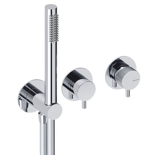 Einhebelmischer für Dusche - LOOP K - SANYCCES - wandmontiert / Messing / für Badezimmer