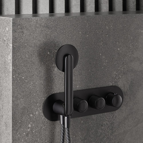 Einhebelmischer für Dusche - DEDAL - SANYCCES - wandmontiert / thermostatisch / Messing