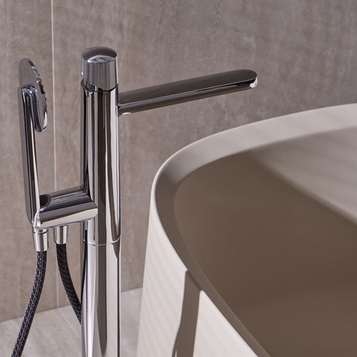 Badewannenarmatur - DEDAL - SANYCCES - freistehend / Standard / Messing