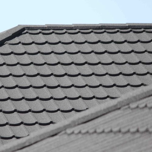 Schrägdach - TUDOR - TILCOR - Metall / Ziegeloptik / flammenhemmend