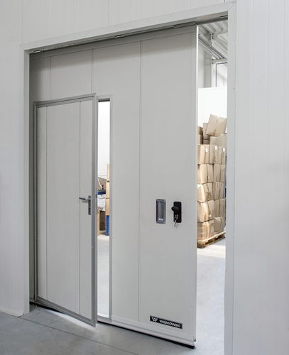 Schiebe-Industrietor - SlidePro - WISNIOWSKI - Aluminium / automatisch / Sicherheit