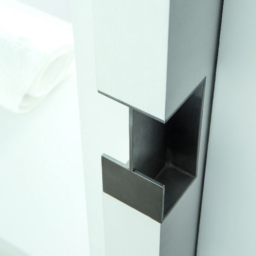 Stoßgriff für Schiebetür - XINNIX DOOR SYSTEMS - Metall / modern / Silberoptik