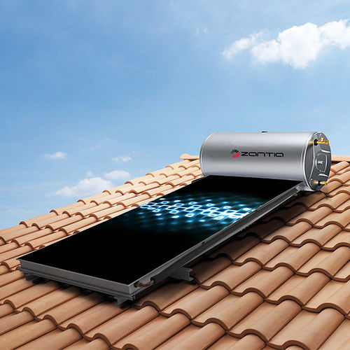 Solar-Komplett-Set / Thermo - 2701-0801 - ZANTIA - für Dach