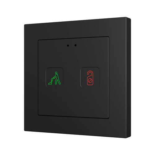 Schalter für Hausautomationssystem - TECLA 55 X2 SIGN - ZENNIO AVANCE Y TECNOLOGIA - Druck / Einbau / doppelt