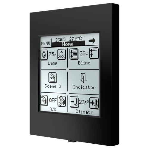 Touchscreen für Hausautomationssystem - INZENNIO Z38I - ZENNIO AVANCE Y TECNOLOGIA - wandmontiert