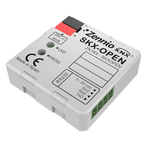 RS232-Schnittstellenmodul - SKX OPEN - ZENNIO AVANCE Y TECNOLOGIA