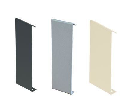 Aluminium-Abschlussprofil - CLEMAN - JOUPLAST - für Fußleiste / für Doppelböden / rechteckig