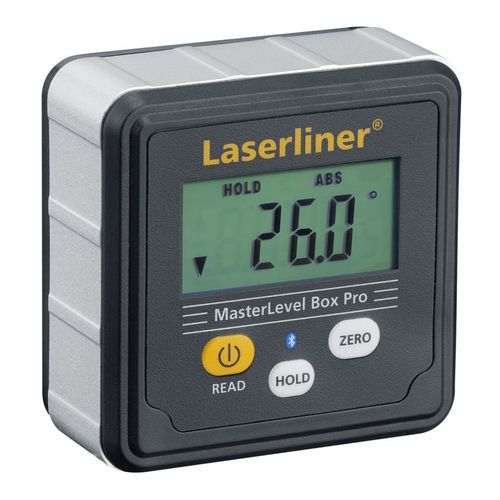Blasen-Nivelliergerät - MASTERLEVEL BOX PRO - LASERLINER - kompakt / digital / elektronisch
