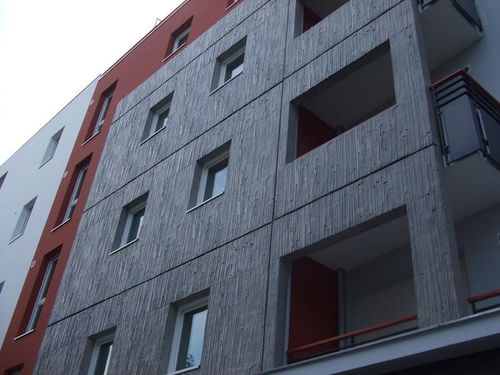 Paneel-Vorhangfassade - LG BETON - Stahlbeton