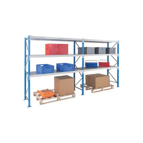 Regalsystem für Lagerung - EPSIVOL - MANORGA - für Halbmittellast / rohrförmig / Stahl