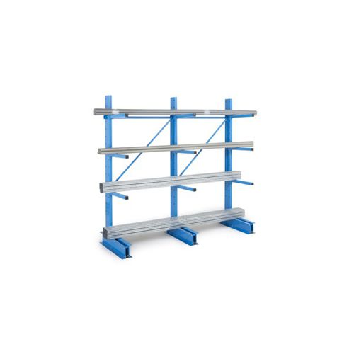 Regalsystem für Lagerung - CANTILEVER - MANORGA - Leichtlast / für Langgut / mit Überhang