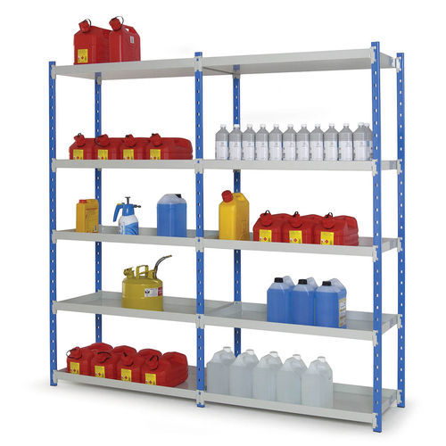 Regalsystem für Lagerung - FLIP CONTAINMENT - MANORGA - rohrförmig / Metall