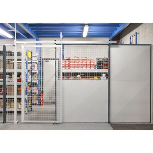 Modulare Trennwand - MANORGA - für industrielle Nutzung / Schutz / verstellbar
