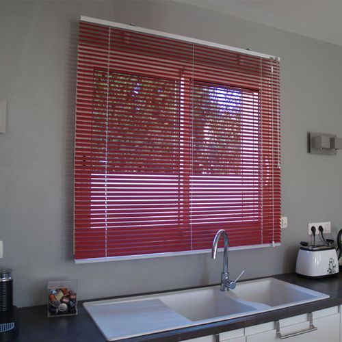 Jalousiejalousie - VÉNIDÉCO - MARITON - für Fenster / Aluminium / motorisiert
