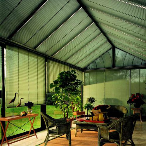 Faltjalousie - PLISSE TOITURE - MARITON - für Verandas / Dach / für Glasdach