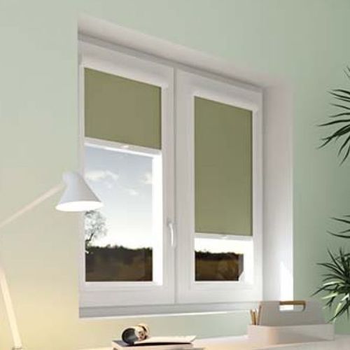 Jalousie für Fenster - ROLLODESIGN - MARITON - Segeltuch / mit Kettenauslösung / Verdunkelung