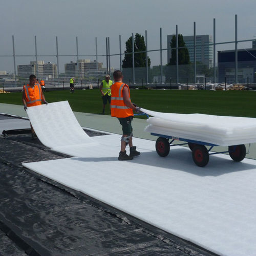Geogitter für Drainage - NIDASPORT - NIDAPLAST - zur Bodenstabilisierung / für Terrasse / für Fußboden