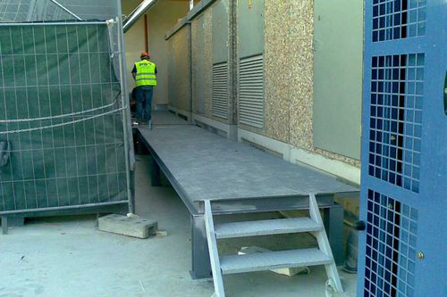 Stahl-Übergang - PNB - Fertig / stationär