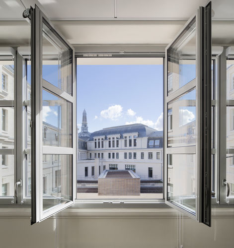 Aluminiumfenster - KALORY SPECI'AL K - KAWNEER - Flügel / Schiebe-Kipp / Balg
