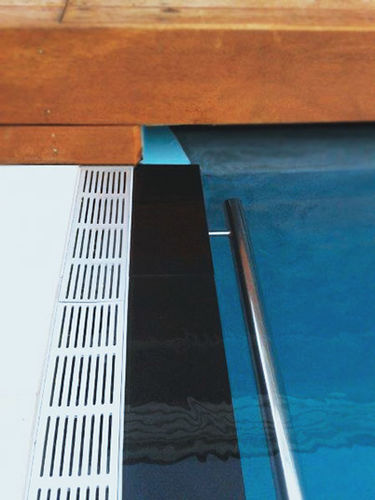 PVC-Abflussrinne - UD40 - ULTRA CORPORATION - Hochleistungsbeton / Legierung / für Pool