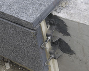 Edelstahl-Befestigungssystem - STONEFIX - PLAKA GROUP FRANCE - für Fassadenverkleidung