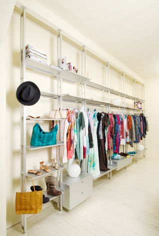 Begehbarer Kleiderschrank / Modul - K2 - KRIPTONITE - modern / Aluminium