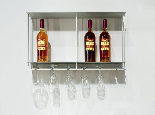 Einbau-Weinkühlschrank - KRIPTONITE - Metall