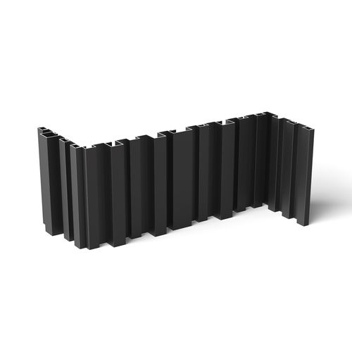 Paneel-Fassadenverkleidung - TYPE-C - ALINEL nv - Aluminium / zum Einrasten / nachhaltig