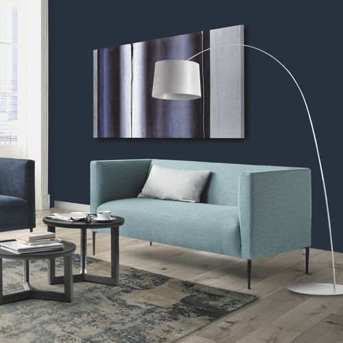 Modernes Sofa - MORRIS - marac srl - Stoff / Leder