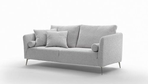 Modernes Sofa - ASTER - marac srl - Stoff / grau / Zweisitzer